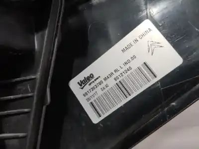 Second-hand car spare part left tailgate light for citroen c-elysee (dd_) 1.6 hdi 92 oem iam references 9817303780  