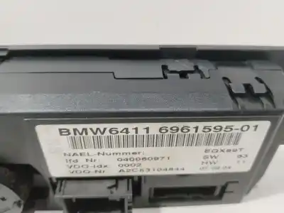 Peça sobressalente para automóvel em segunda mão comando de sofagem (chauffage / ar condicionado)  por bmw 1 (e87) 118 d referências oem iam 696159501  