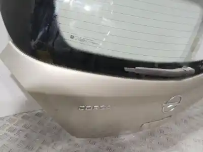 Second-hand car spare part tailgate for opel corsa d catch me oem iam references 128538  