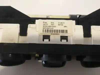 Peça sobressalente para automóvel em segunda mão comando de sofagem (chauffage / ar condicionado)  por audi a1 (8x) ambition referências oem iam 90151-465/0000