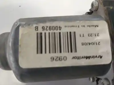 Second-hand car spare part passenger side right window regulator for nissan note (e11e) acenta oem iam references 4000926b  