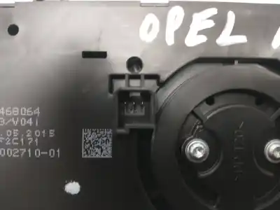 Peça sobressalente para automóvel em segunda mão comando de sofagem (chauffage / ar condicionado) por opel adam manual referências oem iam 13468064  