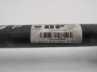 Peça sobressalente para automóvel em segunda mão transmissão dianteira direita por opel astra j (p10) 1.7 cdti (68) referências oem iam 13250839  10185268