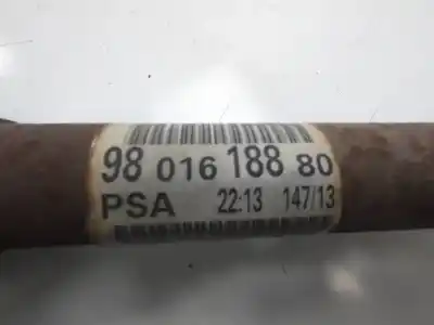 Peça sobressalente para automóvel em segunda mão transmissão dianteira direita por peugeot 508 sw sw allure hdi 116 referências oem iam 9801618880