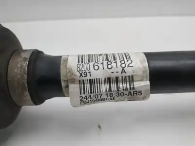 Second-hand car spare part front left transmission for renault laguna iii dynamique oem iam references 8200618182