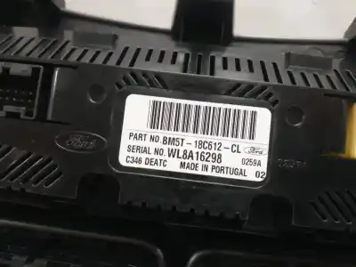 Second-hand car spare part heating / air conditioning control panel for ford focus lim. (cb4) trend oem iam references bm5t18c612cl  wl8a16298