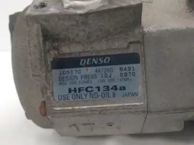 Pezzo di ricambio per auto di seconda mano compressore aria condizionata per mitsubishi montero (v80/v90) 3.2 di-d cat riferimenti oem iam 4472606491  10s17c