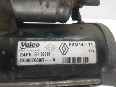 Second-hand car spare part starter motor for dacia dokker stepway oem iam references 233007689r