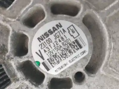 Second-hand car spare part alternator for renault koleos bose edition oem iam references 23100jg71a