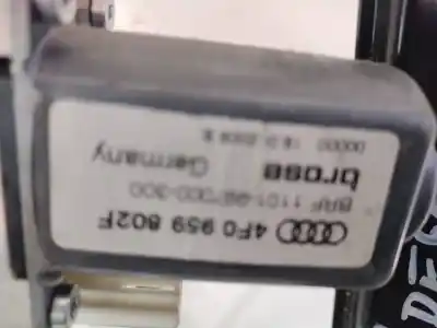 Автозапчастина б/у регулятор скла заднього правого для audi a6 avant (4f5) 2.7 tdi посилання на oem iam 4f0959802f