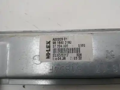 Tweedehands auto-onderdeel regelaar links voorruit voor peugeot 208 style oem iam-referenties 9816402180