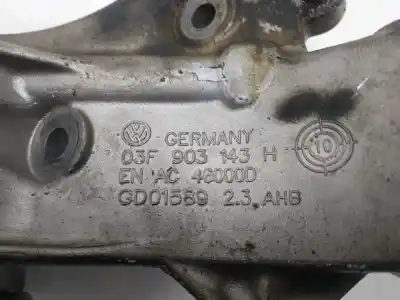 Second-hand car spare part engine oil cooler for seat leon (1p1) style copa oem iam references 03f903143h