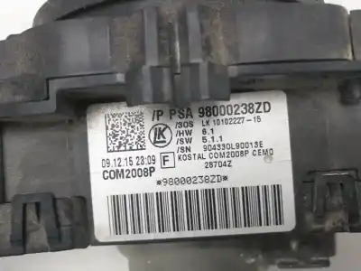 Second-hand car spare part multifunction switch for citroen c4 lim. tonic 110 cv / 81 kw oem iam references 98000238zd  com2008p