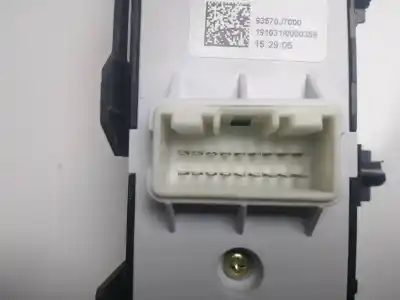 Second-hand car spare part left front power window switch for kia xceed concept 119 cv / 88 kw oem iam references 93570j7000 1910310000411 1910310000358