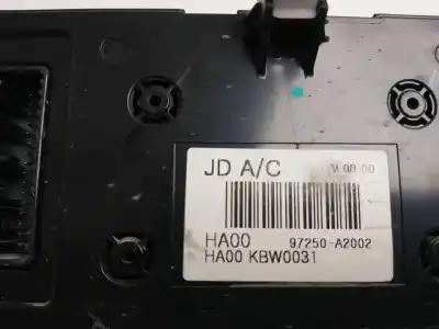 Pezzo di ricambio per auto di seconda mano controllo riscaldamento / aria condizionata per kia cee´d concept riferimenti oem iam 97250a2002  