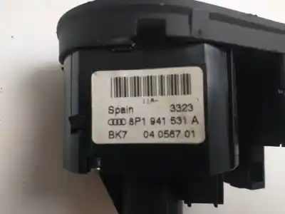 Second-hand car spare part headlights switch for audi a3 (8p1) 2.0 tdi 16v oem iam references 8p1941531a bk704056701 04058110271103