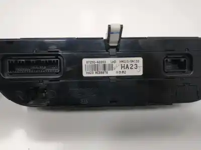 Peça sobressalente para automóvel em segunda mão comando de sofagem (chauffage / ar condicionado)  por kia cee´d tech referências oem iam 97250a2203 hw010sw132 ha23meb8878