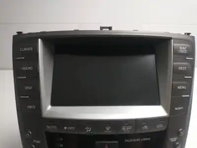 Peça sobressalente para automóvel em segunda mão display gps / multimídia por lexus is200 (ds2/is2) 250 v6 referências oem iam 8611153050 8611153050 8612053420