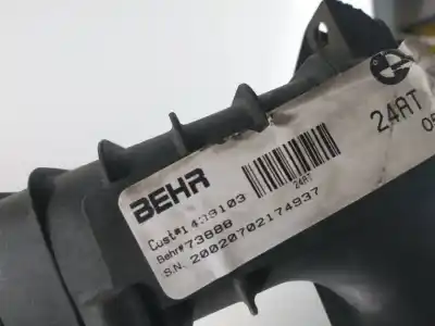 Second-hand car spare part water radiator for bmw serie x5 (e53) 3.0d [3.0 ltr. - 160 kw turbodiesel cat] oem iam references 1439103  1439103