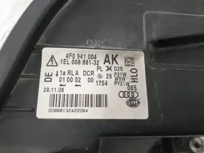 Автозапчасти б/у правая фара за audi a6 c6 (4f2) 2.0 tdi ссылки oem iam 4f0941004ak 4f0941004ak 1el00888132