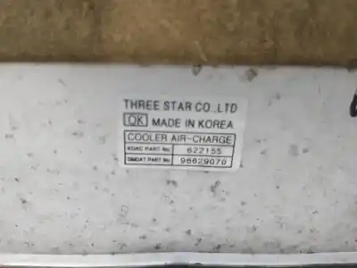 Peça sobressalente para automóvel em segunda mão intercooler por chevrolet captiva 2.0 vcdi lt referências oem iam 96629070