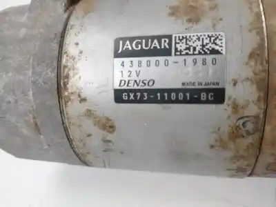 Peça sobressalente para automóvel em segunda mão motor de arranque por jaguar e-pace basis awd 150 cv / 110 kw referências oem iam 4380001980  gx7311001bc