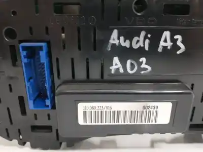 Автозапчасти б/у ПРИБОРНАЯ ДОСКА за AUDI A3 (8P)  ссылки OEM IAM 8P0920930F 8P0920930F 110080223