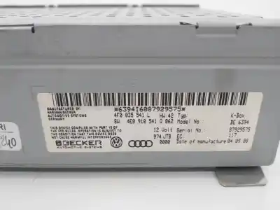 Second-hand car spare part GPS NAVIGATION SYSTEM for AUDI A5 COUPE (8T)  OEM IAM references 4F0035541L 4F0035541L 4E0910541Q