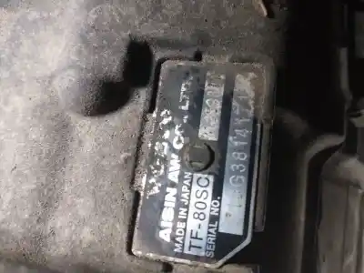 Pièce détachée automobile d'occasion BOÎTE DE VITESSES pour VOLVO XC90  Références OEM IAM TF-80SC. 10G38  TF80SC