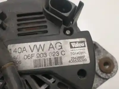 Second-hand car spare part alternator for audi a3 (8p) 1.9 tdi ambiente oem iam references 2542695f 06f903023c tg14c011