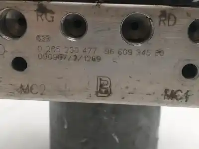 Автозапчастина б/у абс для citroen c4 picasso i monospace (ud_) 1.6 hdi посилання на oem iam 0265230477  9660934580