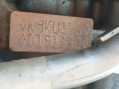 Second-hand car spare part complete engine for renault clio v business edition 100 cv / 74 kw oem iam references k9k876  k9k876