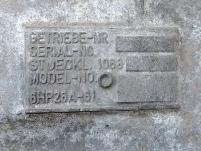 Pezzo di ricambio per auto di seconda mano riduttore per audi a8 (4e2) 4.2 v8 32v tdi biturbo riferimenti oem iam kzj  6hp26a