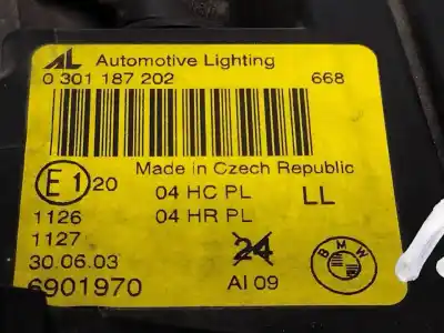 Peça sobressalente para automóvel em segunda mão farol / farolim direito por bmw serie 3 compact (e46) 316ti referências oem iam 0301187202  6901970