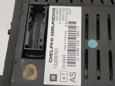 Автозапчастина б/у багатофункційний дисплей для OPEL CORSA D S-D PD11 Посилання на OEM IAM 13265763  0256468033015