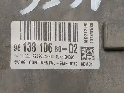 Second-hand car spare part multifunction display for citroen ds4 design oem iam references 981381068002 a2c80558000 a2c97349300