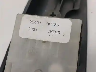 Second-hand car spare part left front power window switch for nissan note (e11e) tekna oem iam references 25401 2331 bh12c