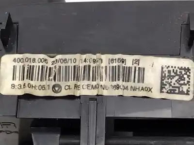 Second-hand car spare part heating / air conditioning control panel for citroen c3 lx oem iam references   