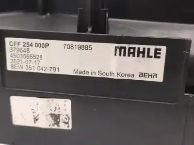 Peça sobressalente para automóvel em segunda mão Termoventilador Elétrico por KIA CEE´D (ED) 2.0 Emotion [2.0 Ltr. - 103 kW CRDi] Referências OEM IAM 70819885  