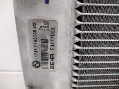 Peça sobressalente para automóvel em segunda mão radiador de água por bmw serie 7 (e65/e66) 730d referências oem iam 17117795138  