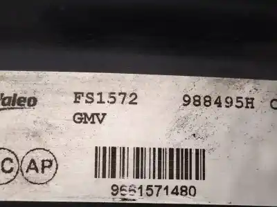 Автозапчастина б/у електро вентилятор для citroen c4 picasso i monospace (ud_) 1.6 hdi посилання на oem iam 9661571480  