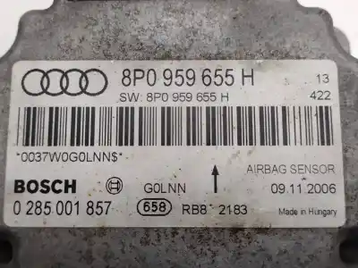 Peça sobressalente para automóvel em segunda mão Centralina De Airbag por AUDI A3 (8P) 2.0 TDI Referências OEM IAM 8P0959655H  