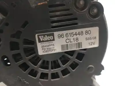 Pezzo di ricambio per auto di seconda mano alternatore per citroen c4 picasso exclusive 136 cv / 100 kw riferimenti oem iam 9661544880  fg18s017