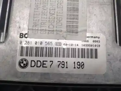 Second-hand car spare part ecu engine control for bmw 3 compact (e46) 320 td oem iam references 0281010565  