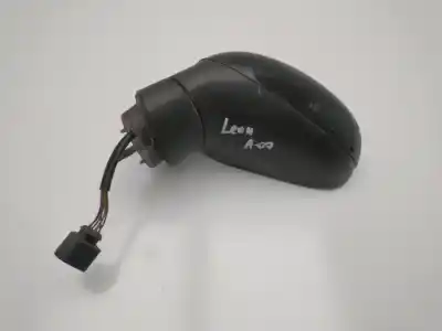 Peça sobressalente para automóvel em segunda mão espelho retrovisor esquerdo por seat leon (1p1) leon (1p1) (2005 - 2012) referências oem iam   