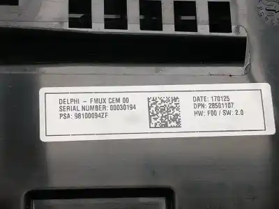 Second-hand car spare part gps navigation system for citroen ds4 design oem iam references 28501107  