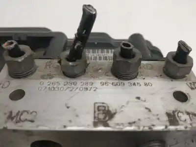 Peça sobressalente para automóvel em segunda mão abs por citroen c4 picasso i monospace (ud_) 1.6 hdi referências oem iam 0265230289  9660934580