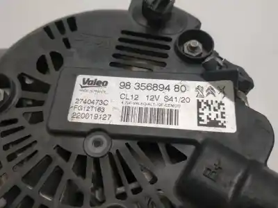 Peça sobressalente para automóvel em segunda mão alternador por citroen c3 exclusive referências oem iam 9835689480  fg12t163
