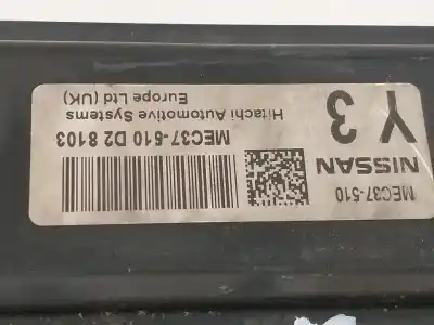 Second-hand car spare part Ecu Engine Control for NISSAN NOTE (E11E) Acenta OEM IAM references MEC37510D28103  