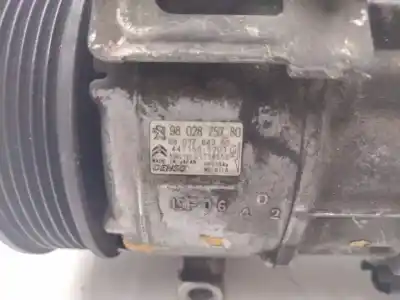 İkinci el araba yedek parçası KLIMA KOMPRESÖRÜ için CITROEN C4 CACTUS  OEM IAM referansları 9802875780  4471505201